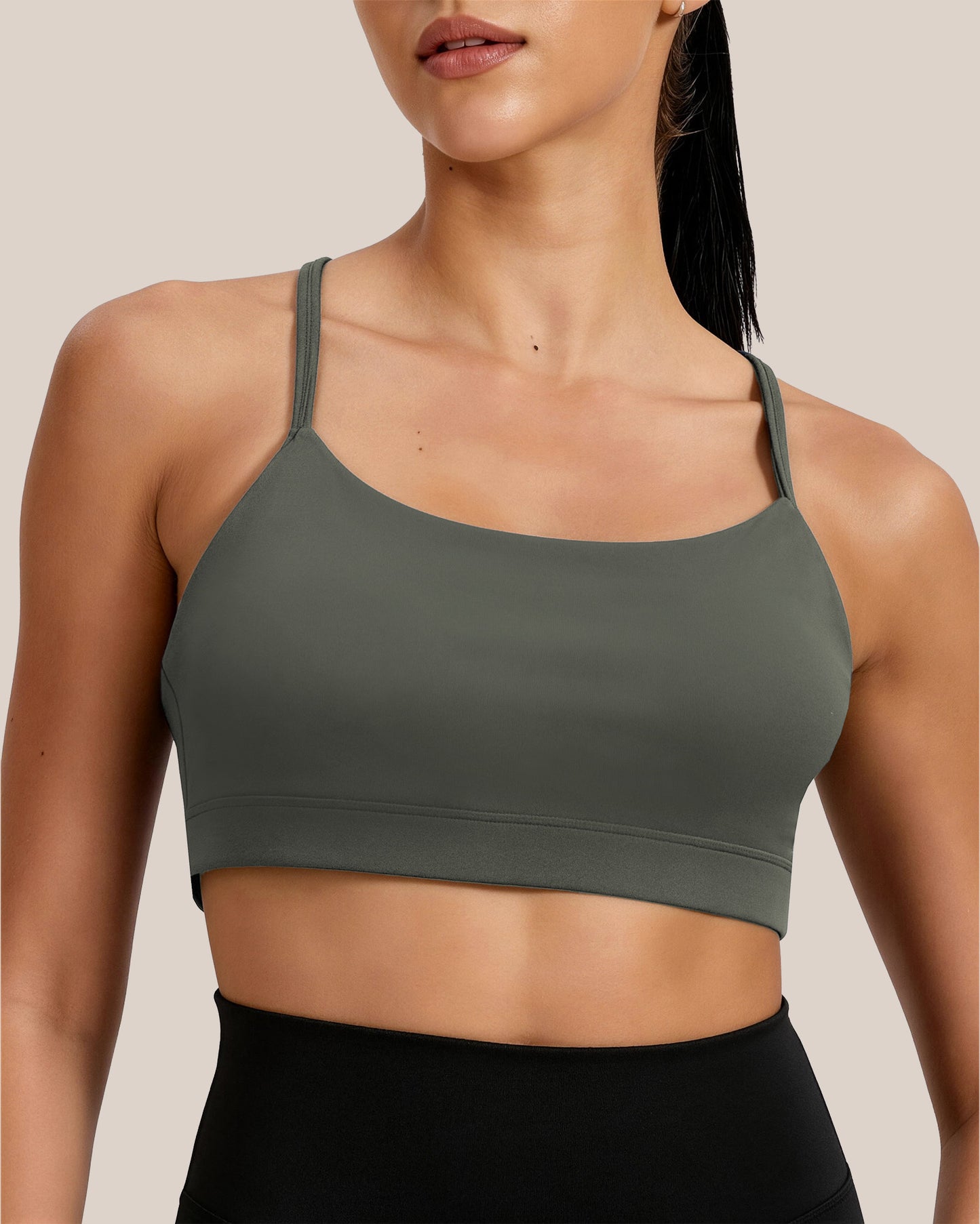 Minimalist Strappy Y-Back Sports Bra